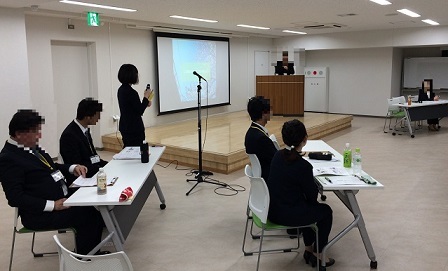 2019年7月本郷の森就労移行講演会の発表陣の様子