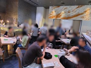 バイキングの様子