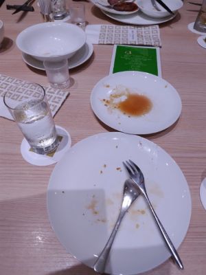 食事のあと