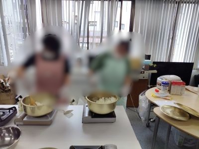 調理の様子３